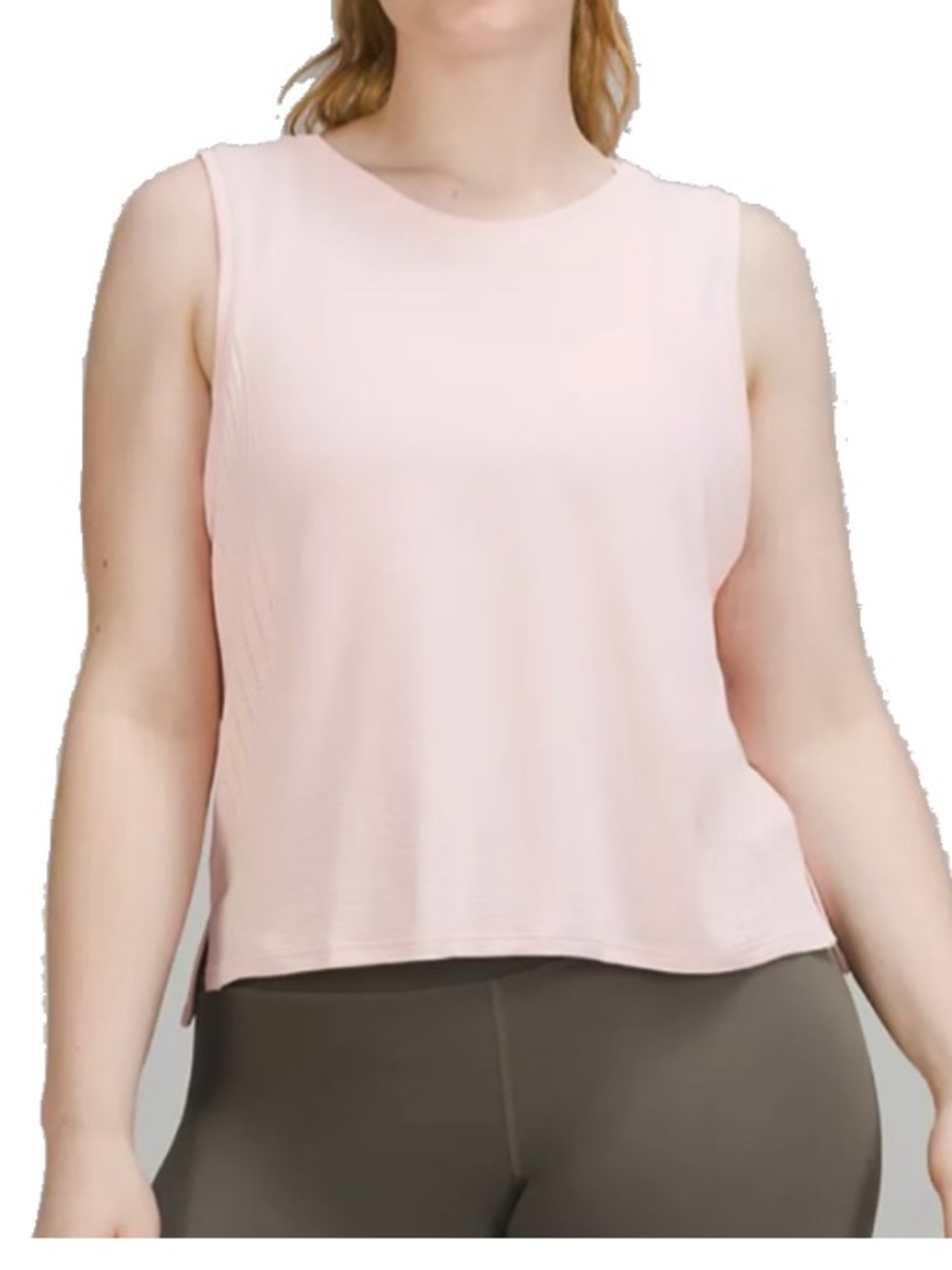 Lululemon Train to Be Tank Top Strawberry Milkshake size 8